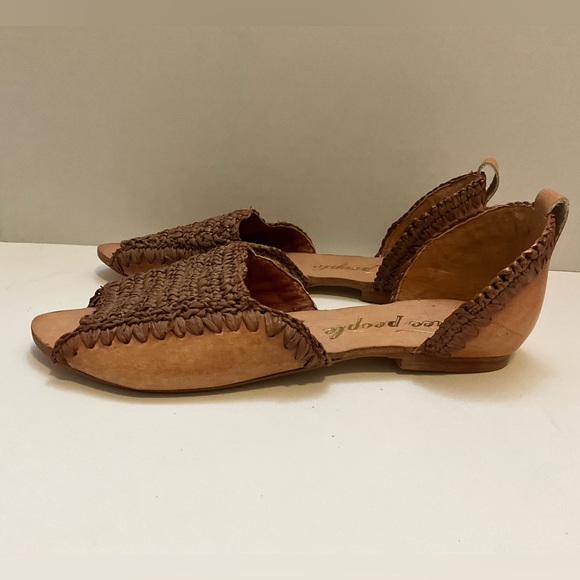 Free People Beaumont woven flat sandals 39 - Picture 5 of 11